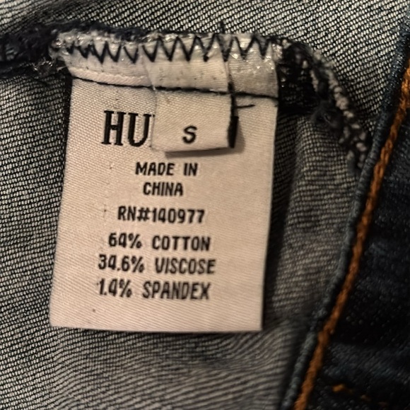 Hudson Girls Blue Jean Jacket Size S - Picture 4 of 5